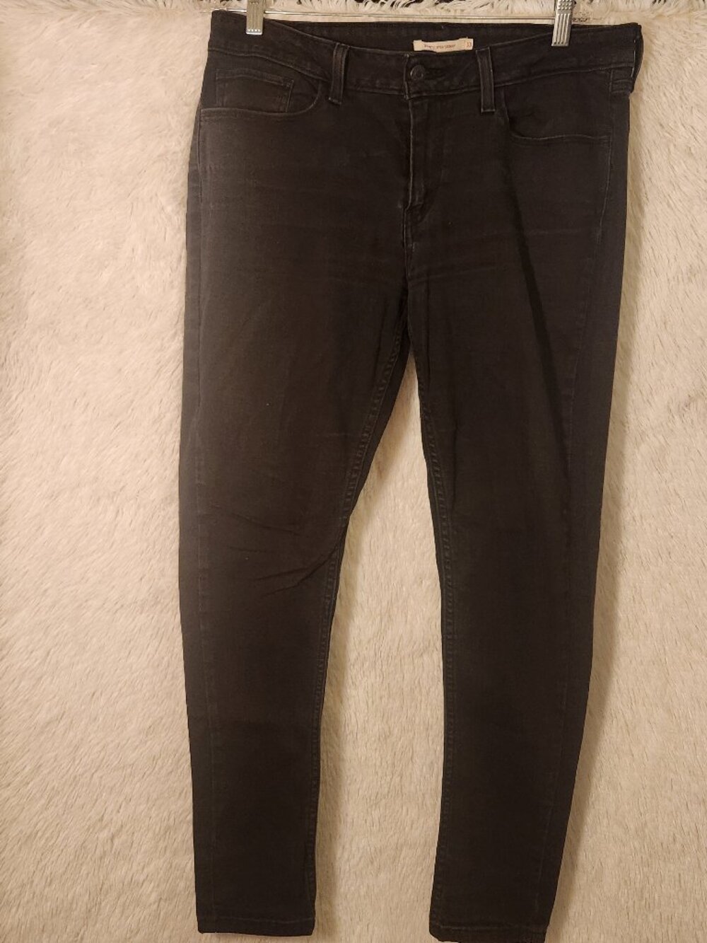 Levi's Black Skinny Jeans Women Size 33